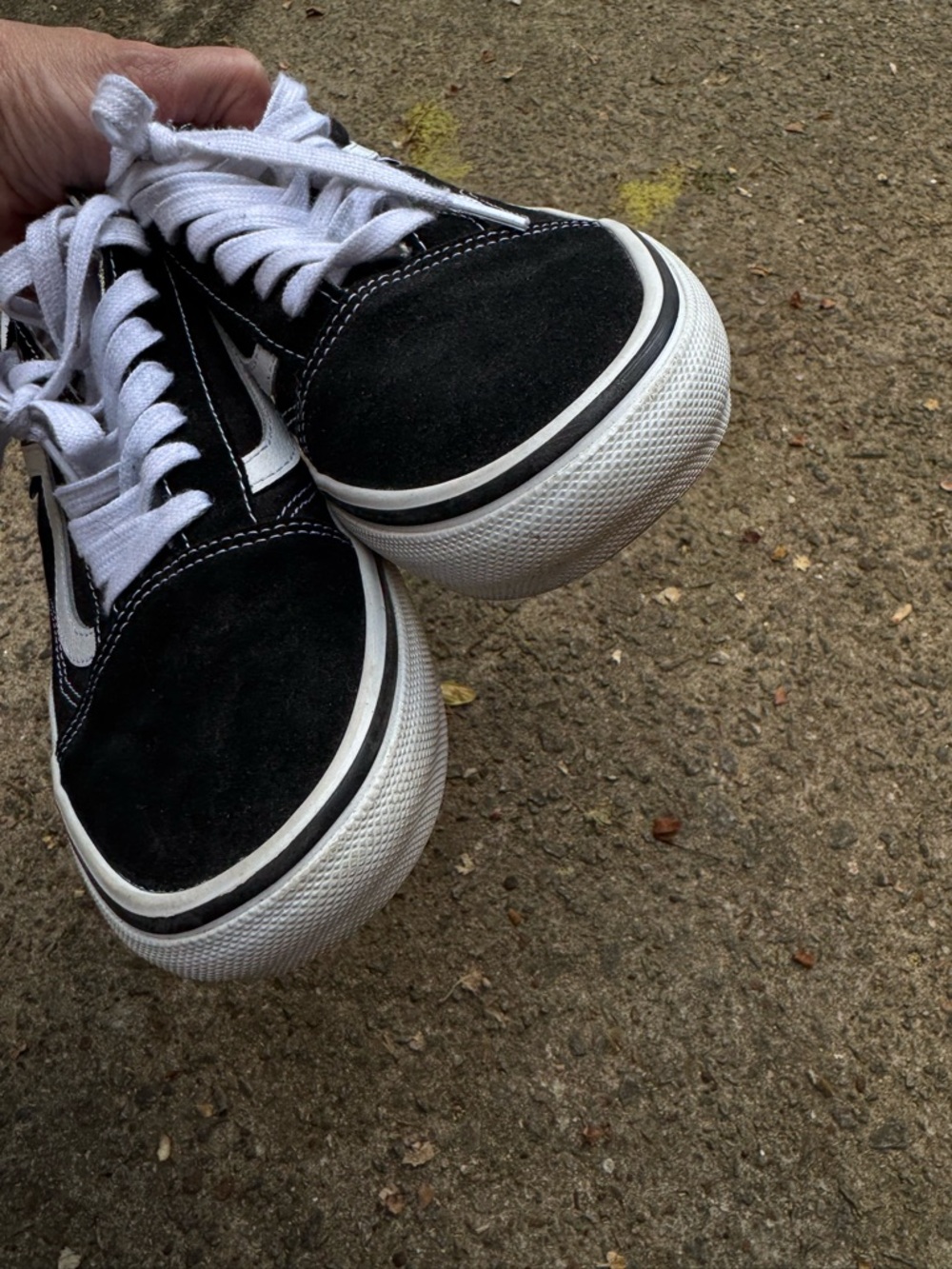 Vans Skate Old Skool Skate Shoe - Black - Picture 5 of 10